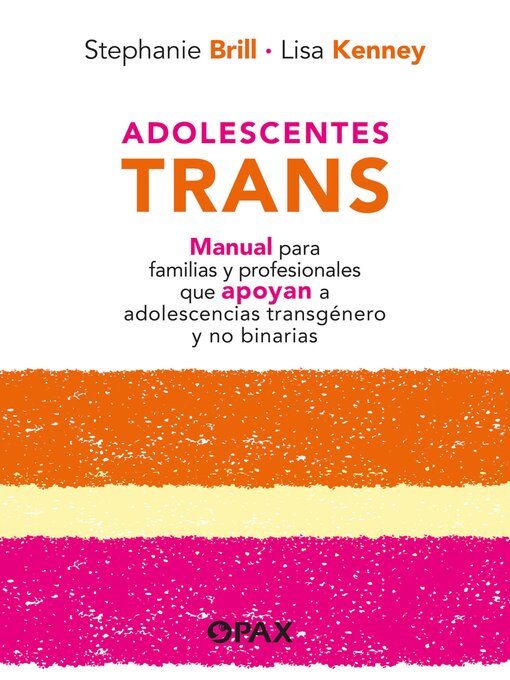 Title details for Adolescentes trans by Stephanie Brill - Available